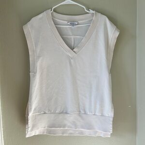 Athleta Gray Boxy Muscle Tee Relaxed Fit